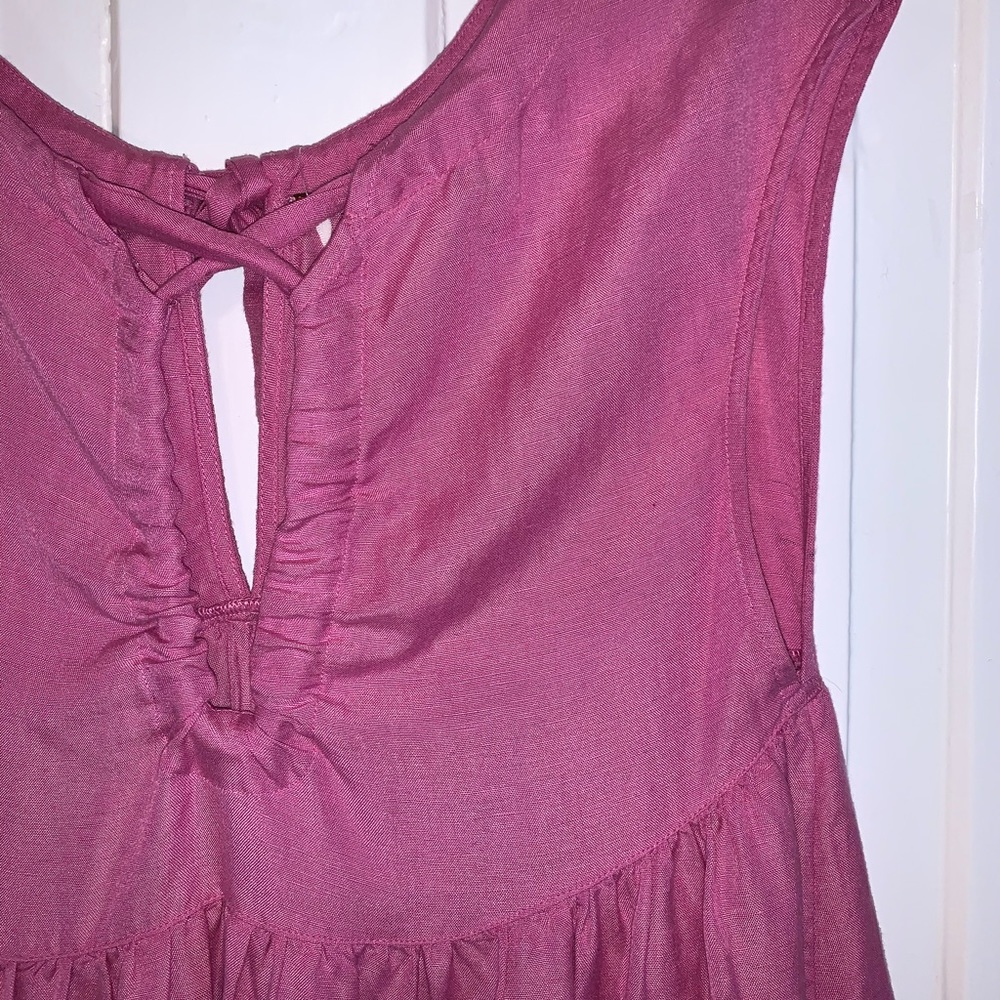 Free People Olivia Shapeless Linen Blend Dress - Picture 7 of 16